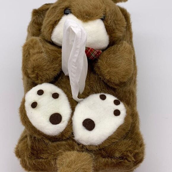 Bunny Rabbit Plush Tissue Box Holder - Picture 4 of 6